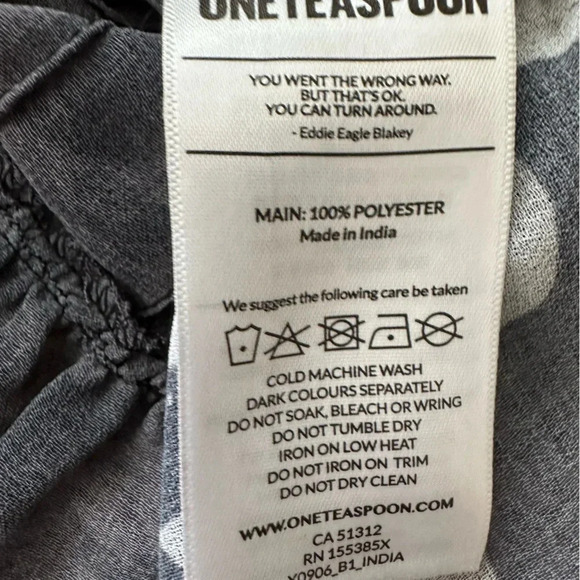 🌴 One Teaspoon NWT Ripple Night Dance Top SMALL oversized - Picture 7 of 9